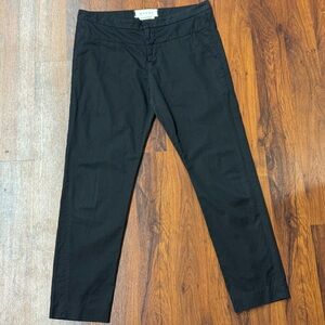 Marni Black Cotton Tailored Pants IT 42 US 6